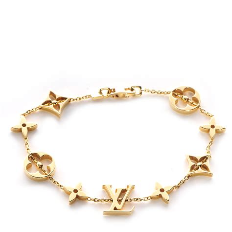 louis vuitton gold plated bracelet|louis vuitton bracelet cost.